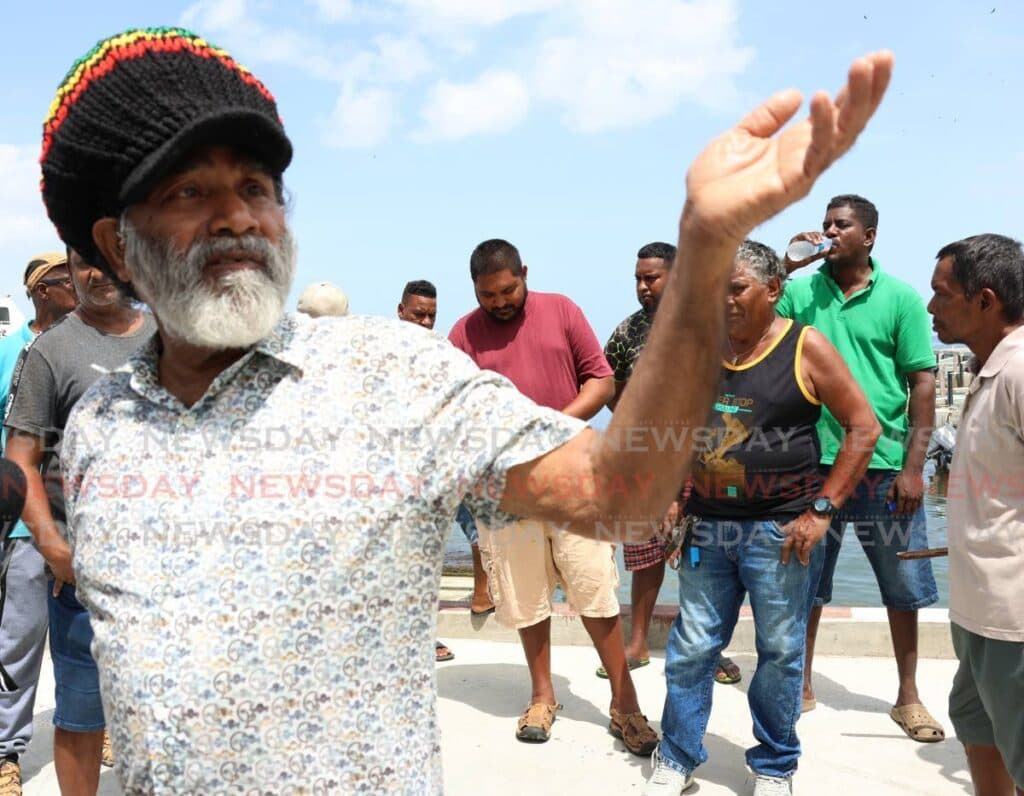 Fishermen want Kamla to address party boat's use of Sando facility