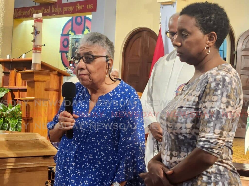 Woman mourns RC priest Spence who died during her anniversary mass