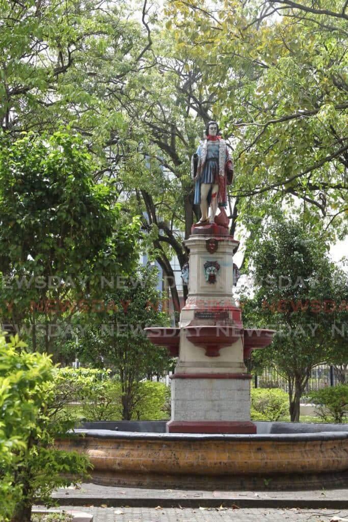 Columbus statue to be removed from PoS, square to be renamed