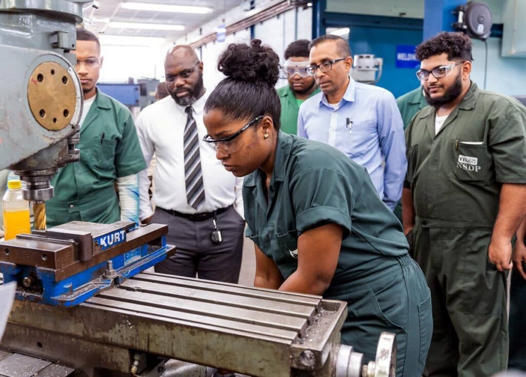 MIC-IT apprentices train at bpTT facilities