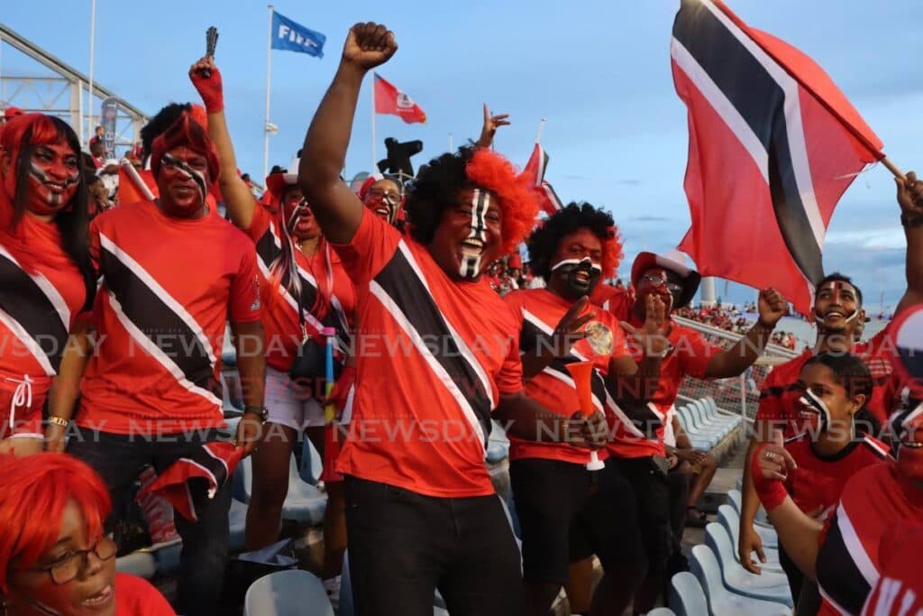 World Cup qualifying action: Trinidad and Tobago vs Curacao