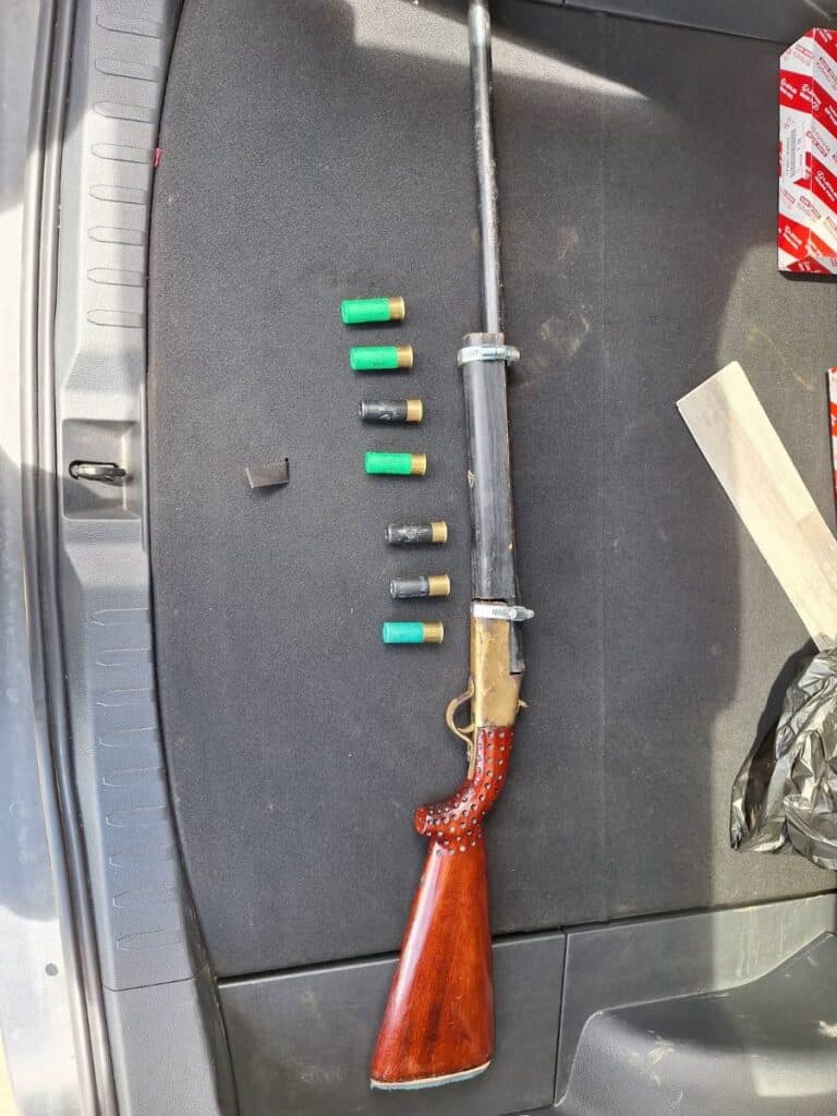 Police seize firearms, ammunition