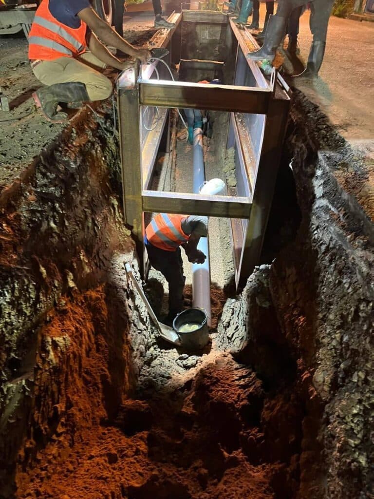 WASA completes Sutton Street sewer line repair