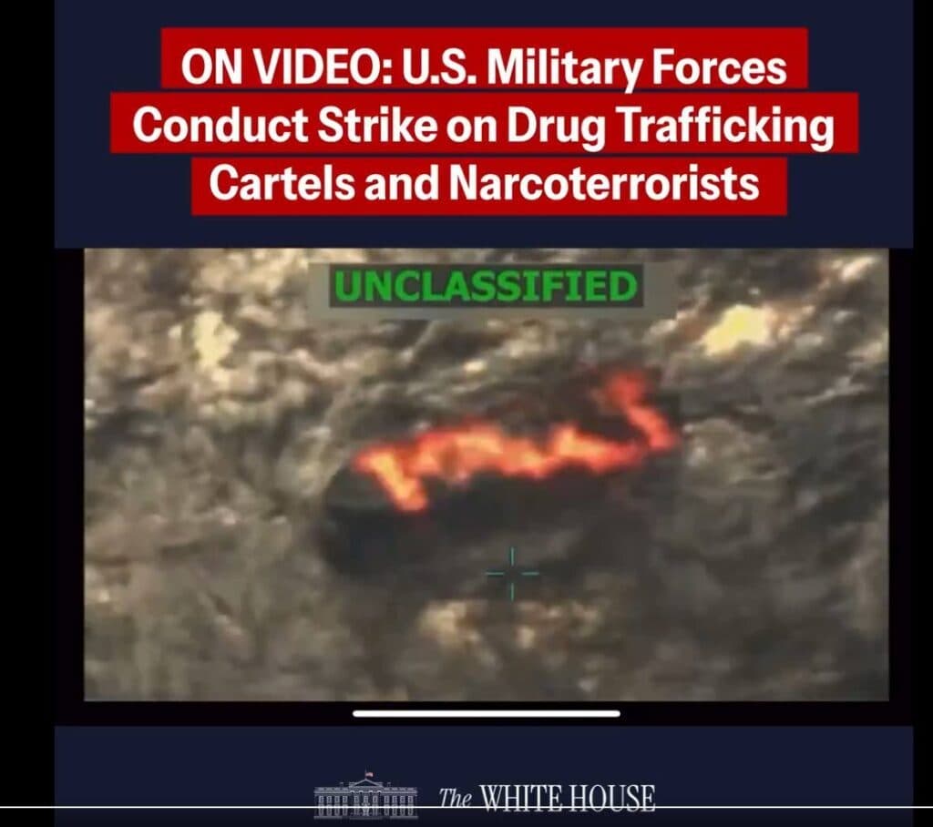 US destroys another boat in international waters