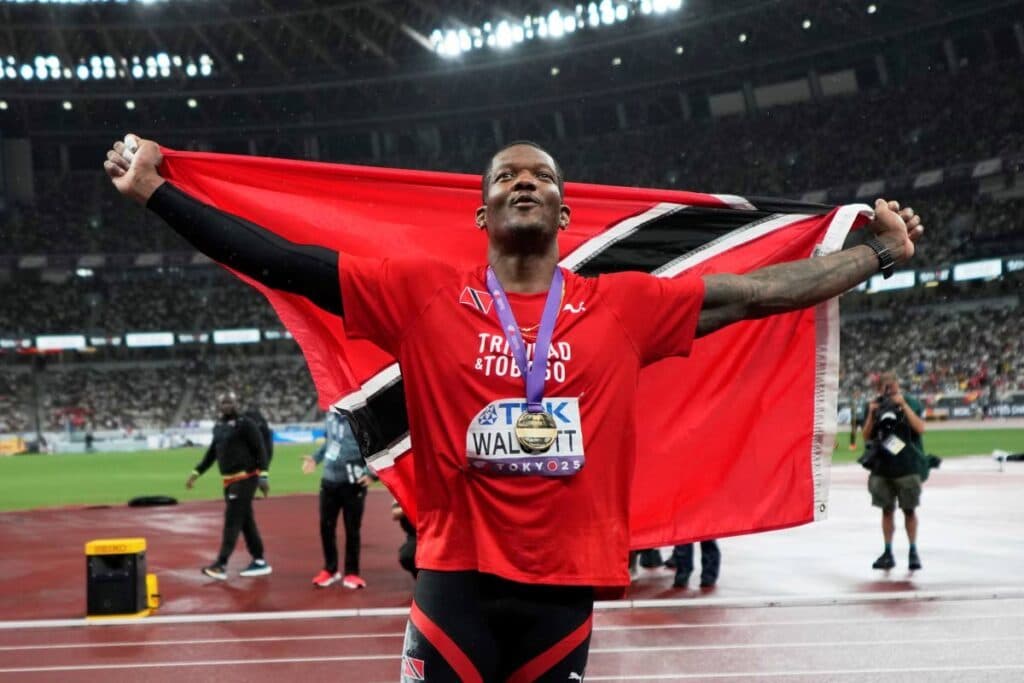 Keshorn lands javelin gold at World Champs