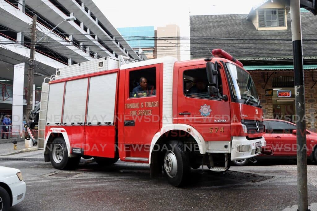 Fire officers hold teens after theft at fire station