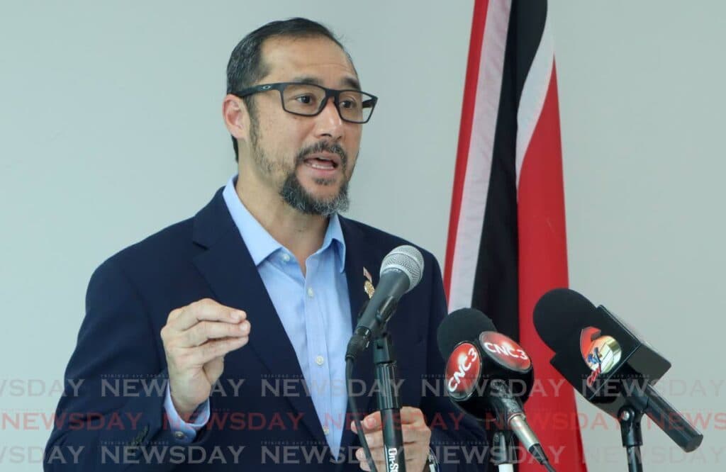 Young: Moonilal has not seen OFAC licence