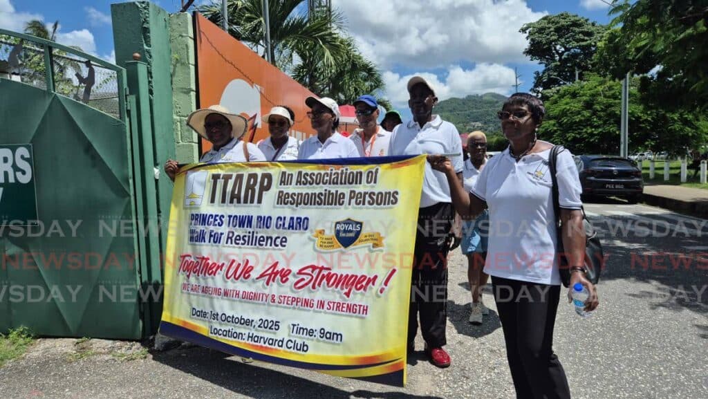 TTARP members keep fit, walk for resilience