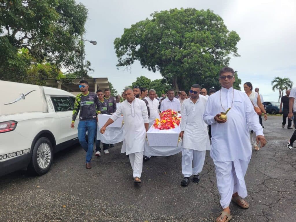 Pundit at murdered mom, son's funeral reminds of importance of family