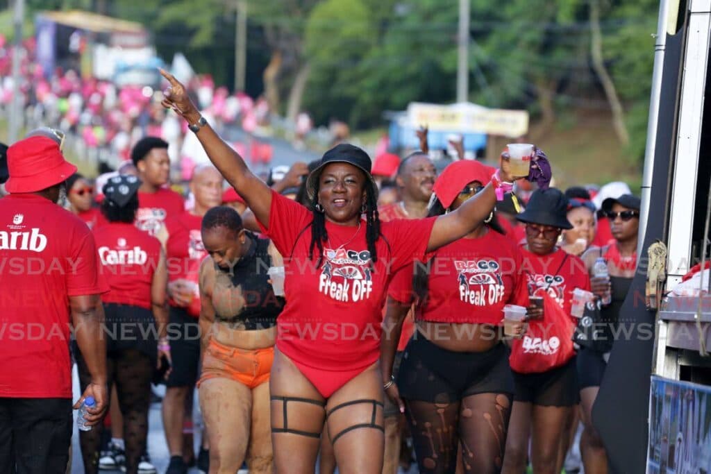 Scenes from J'Ouvert celebrations for Tobago carnival