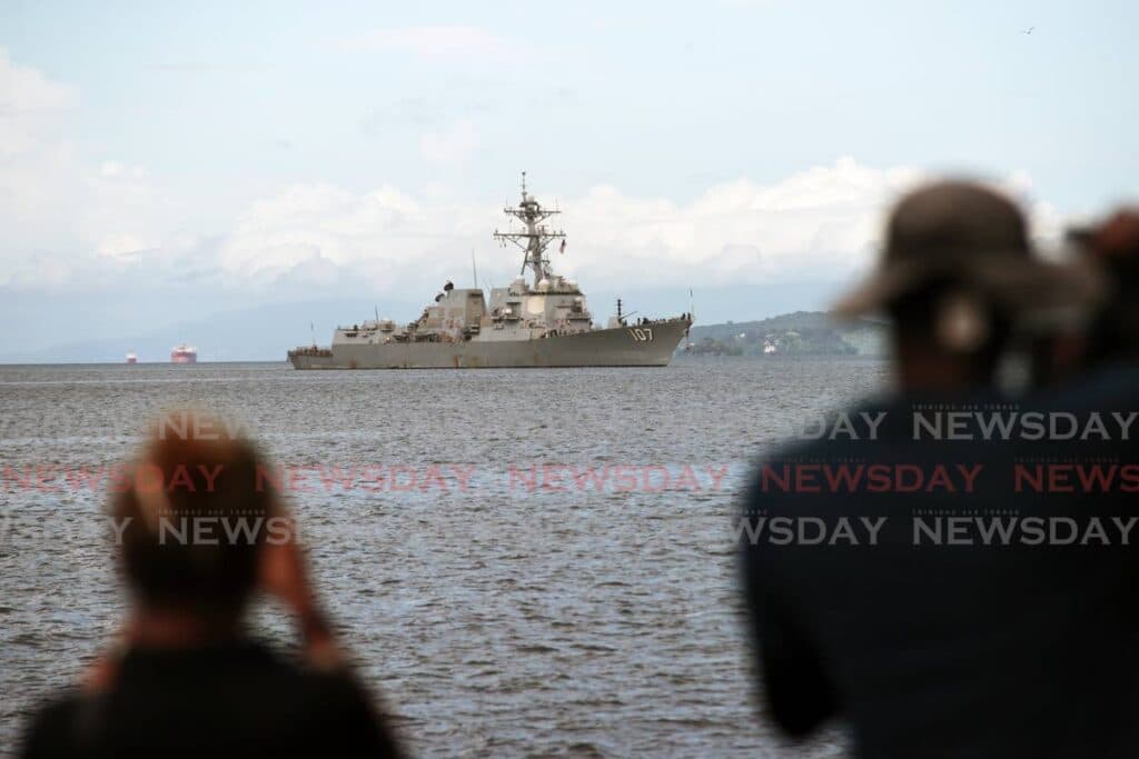 'Warship not just here for training' – public worried about possible Gravely fallout