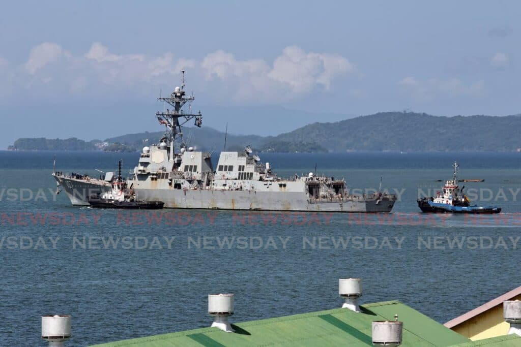 US warship leaves quietly amid Trinidad and Tobago, Venezuela fallout