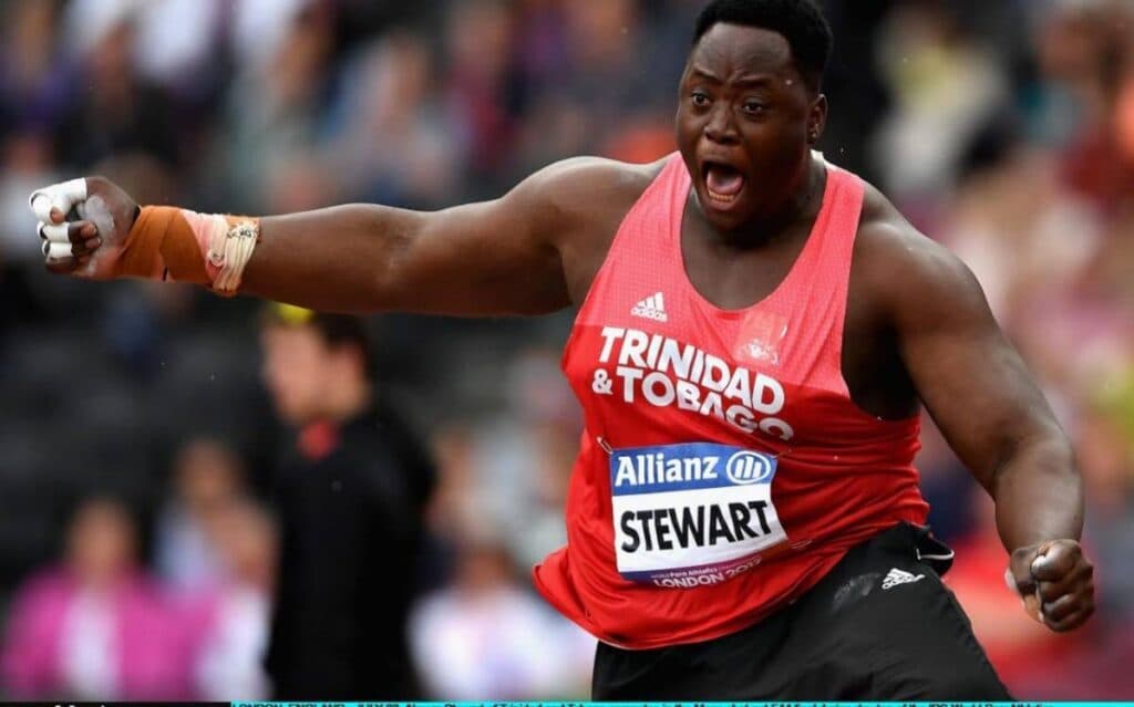Stewart cops discus silver at World Para Athletics Championships