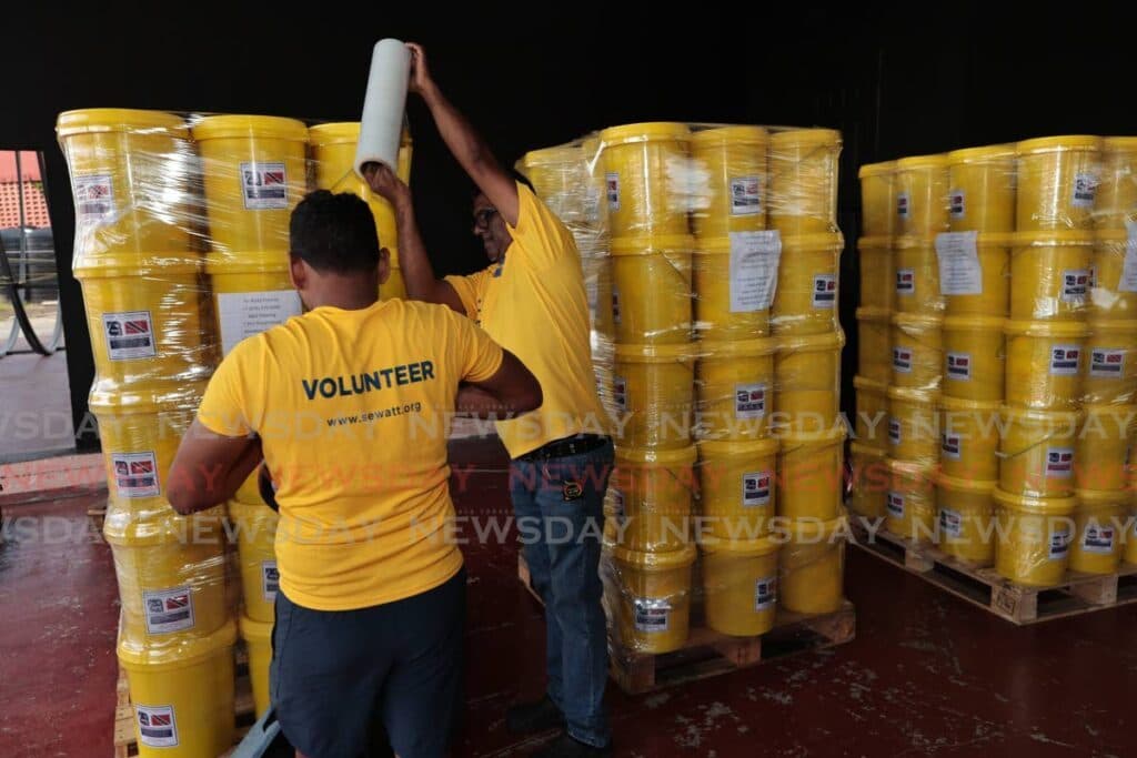 SEWA TT to send over 1,000 food buckets to Jamaica