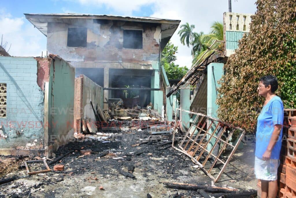 Prison officer, 3 elderly relatives homeless after Tabaquite fire