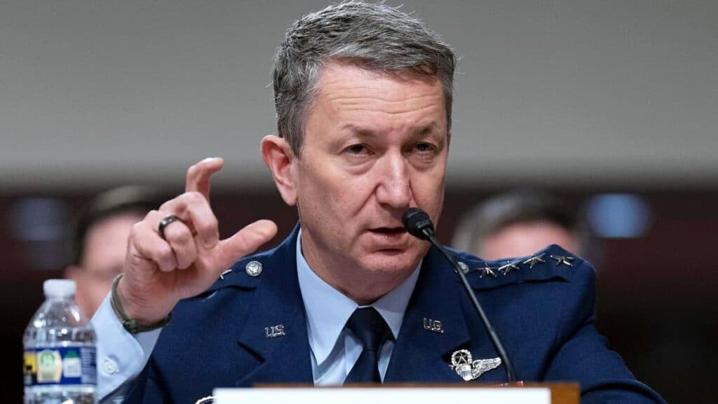 US top military officer at Diplomatic Centre