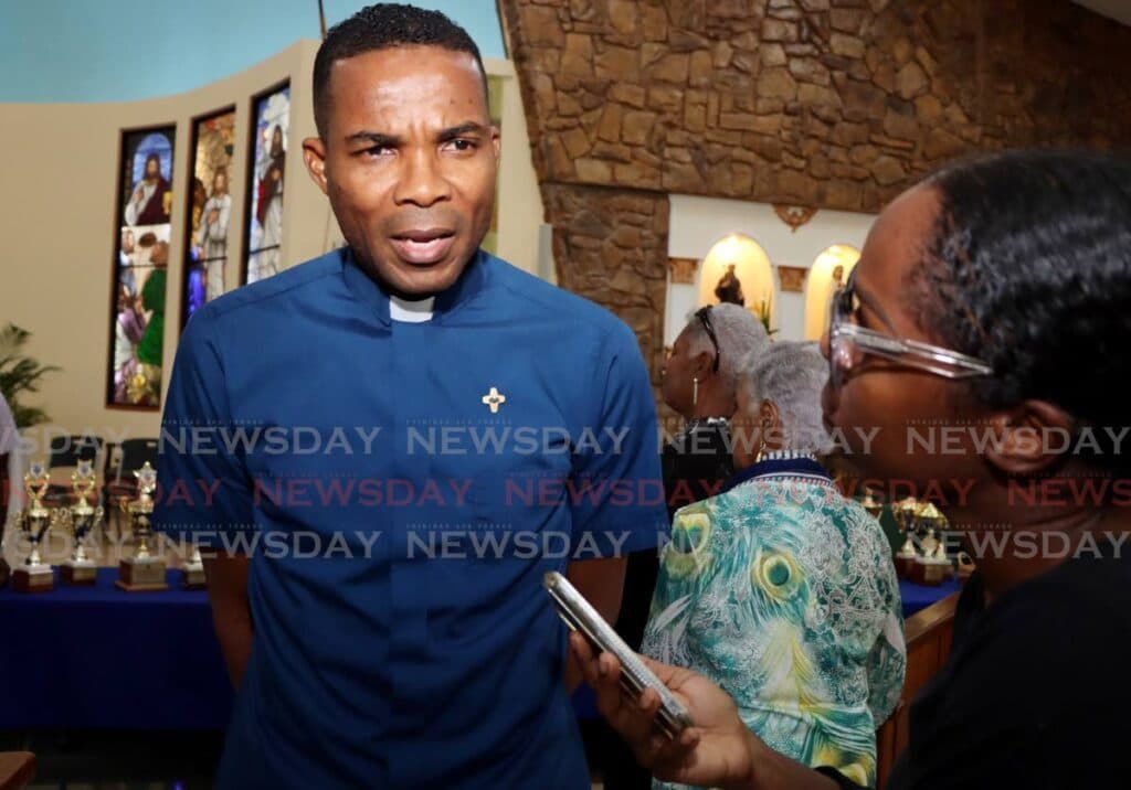 Sleeping priest awakened and robbed