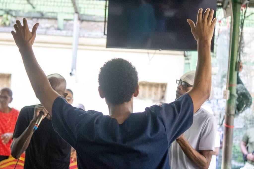 13 inmates baptised at Port of Spain Prison