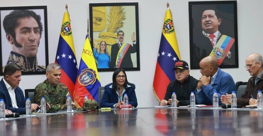 Delcy to US: Let's co-operate based on international law