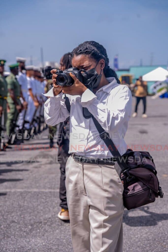 The 'newbie' who 'got the shot' behind the lens