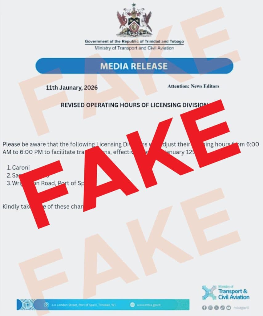 Ministry: Post on Licensing Office hours is fake