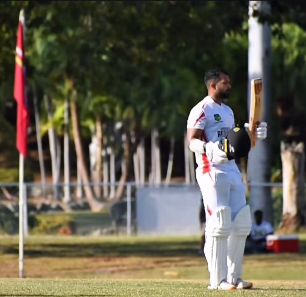 Jangoo puts Red Force in control against Leewards 