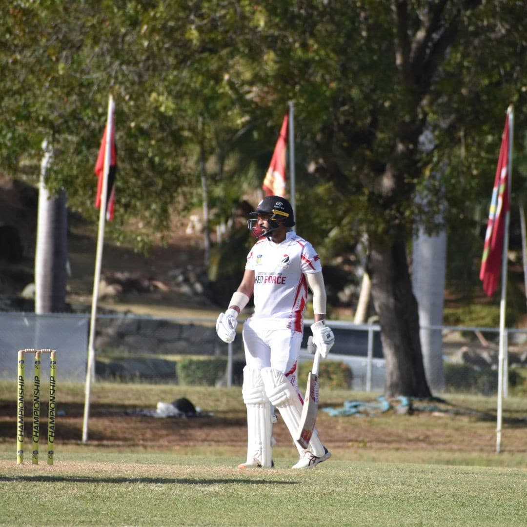 Red Force start strong vs Leewards in final match