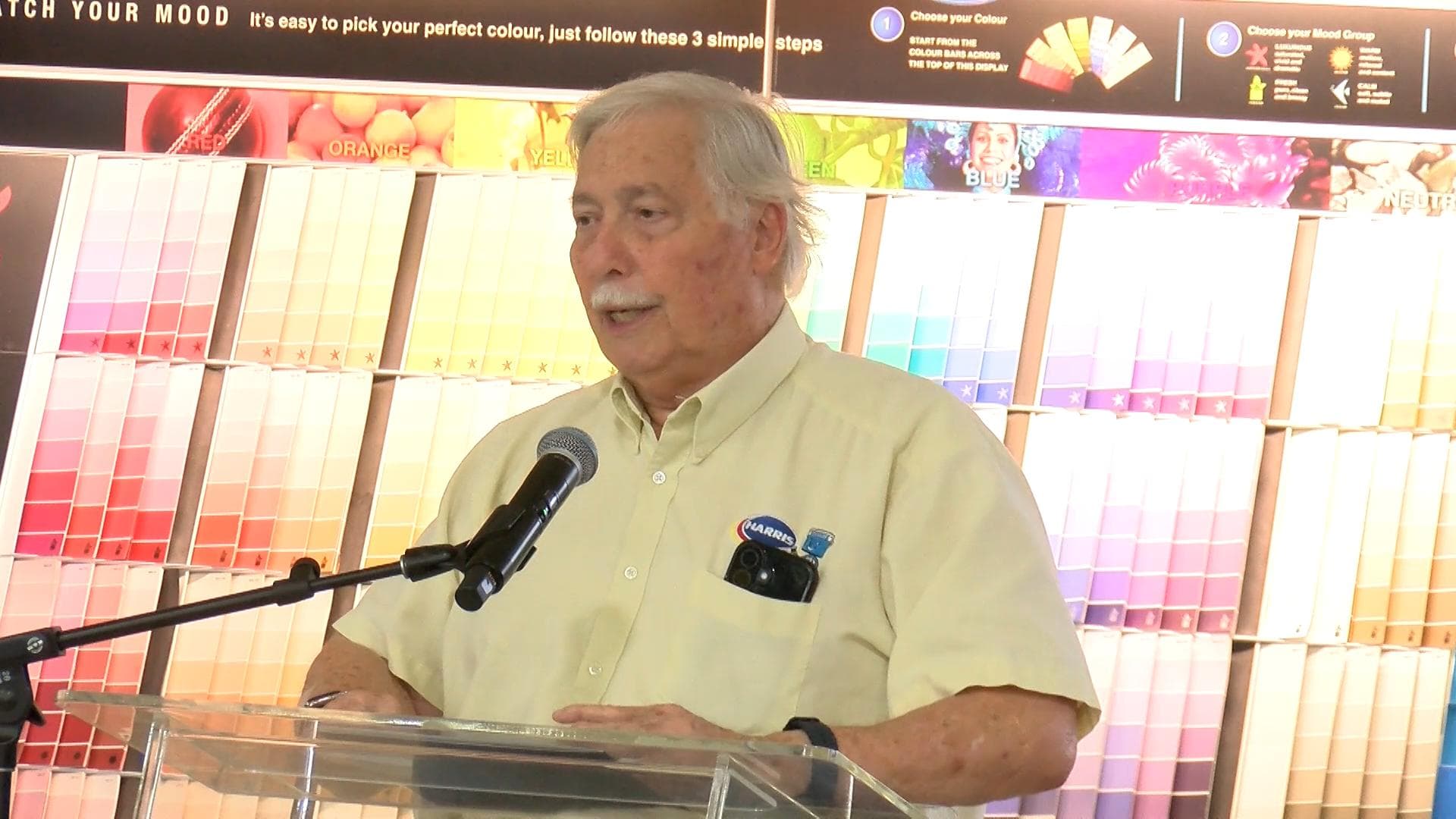 Harris Paints introduces world-first dry tinting system