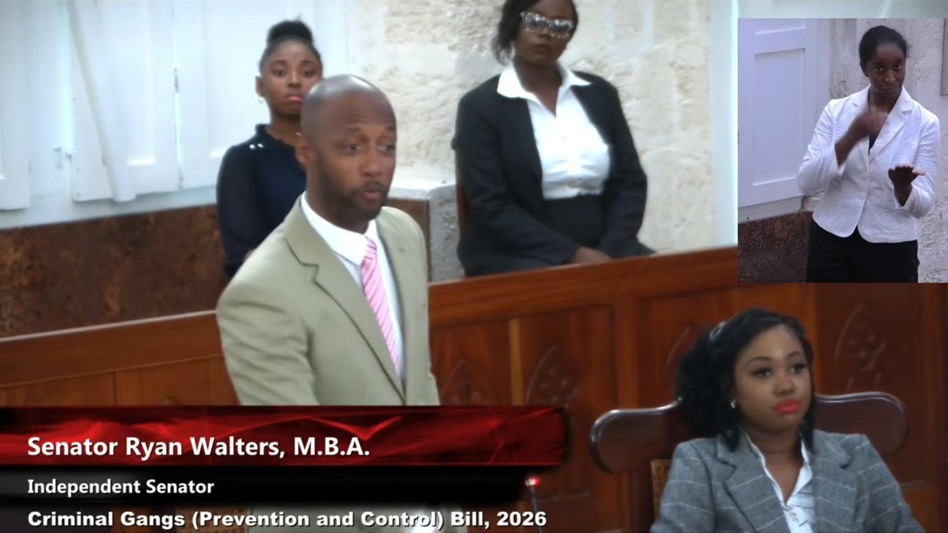 Independent senator highlights calls for gangs legislation