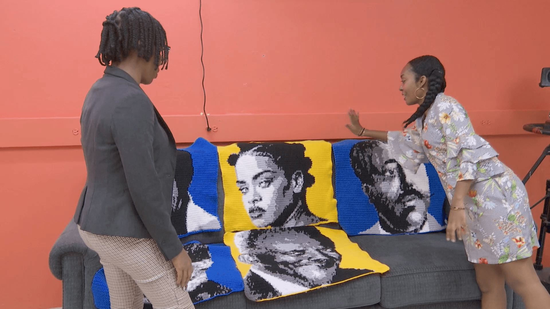 Young Barbadian uses crochet to celebrate national history