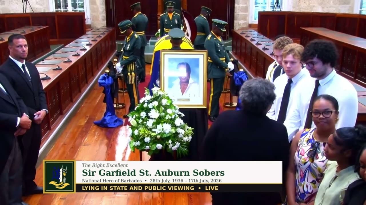 Barbados pauses to honour Sir Garfield Sobers