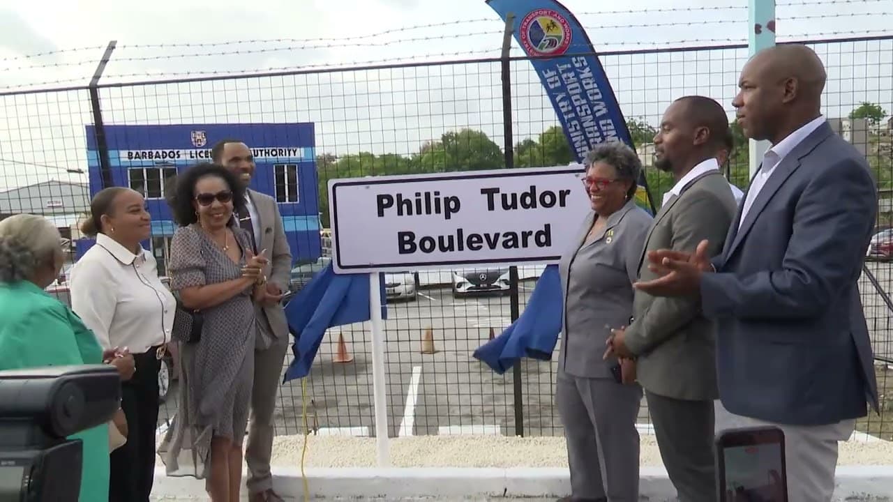 Pine East-West Boulevard renamed in honour of Philip Tudor