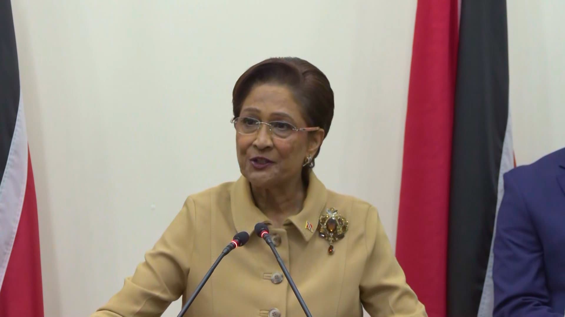 PM Persad-Bissessar: Data Shows Nationwide Drop in Serious Crime, T&T “Becoming Safer”
