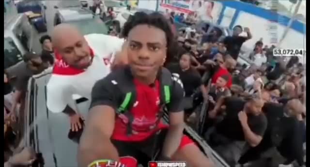 Fans Flood Streets As IShowSpeed Kicks Off Caribbean Tour In T&T