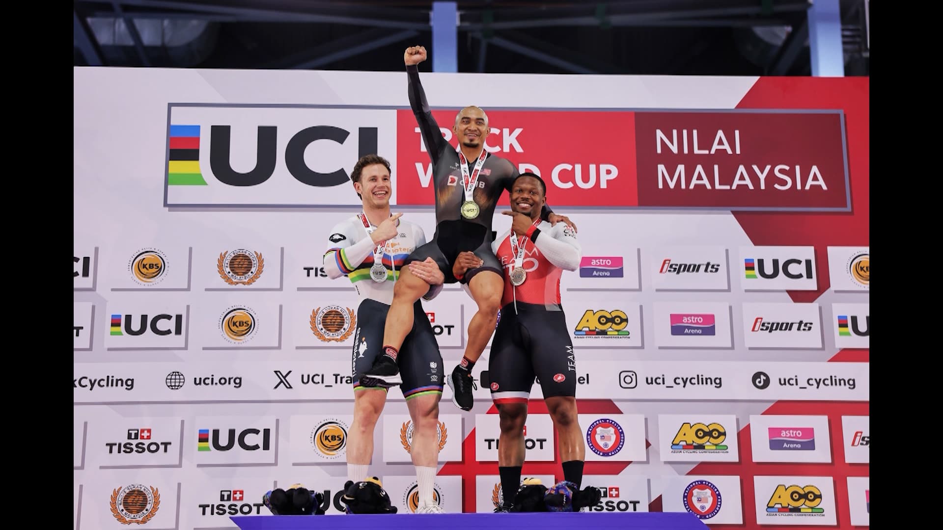 Nicholas Paul Claims Keirin Bronze At UCI Track World Cup