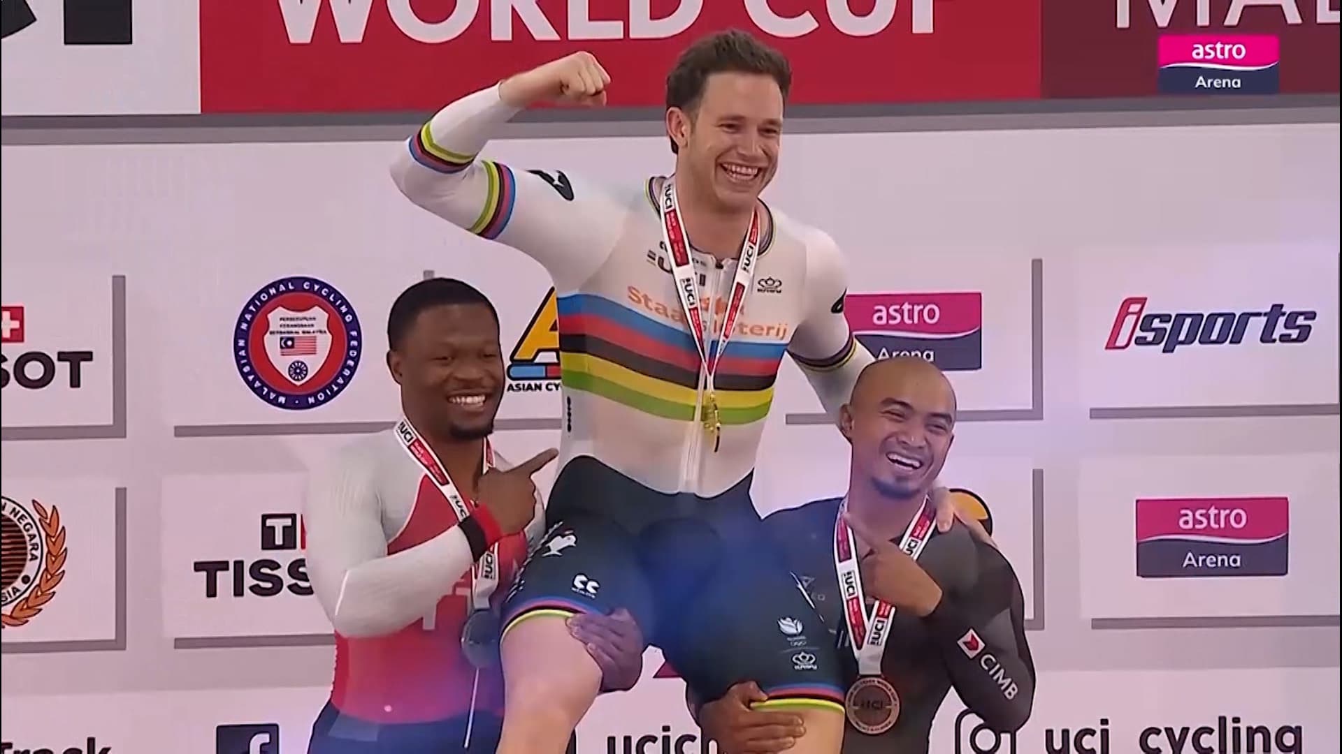 Nicholas Paul Claims Sprint Silver At UCI Track World Cup