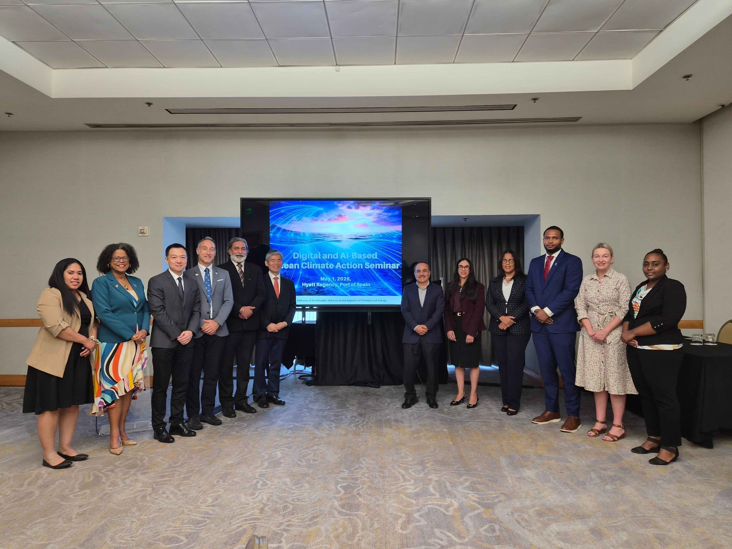 Embassy Of The Republic Of Korea In Trinidad And Tobago Hosts “Digital-AI Based Ocean Climate Action Seminar”