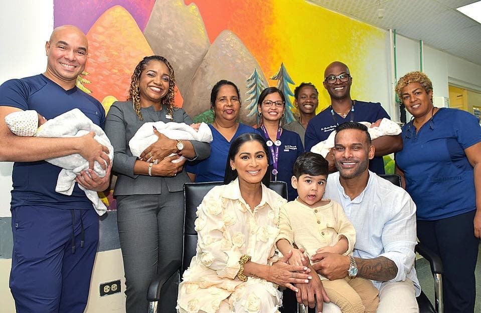 Body By Imran Praises Port Of Spain General Hospital Staff After Triplets’ NICU Journey