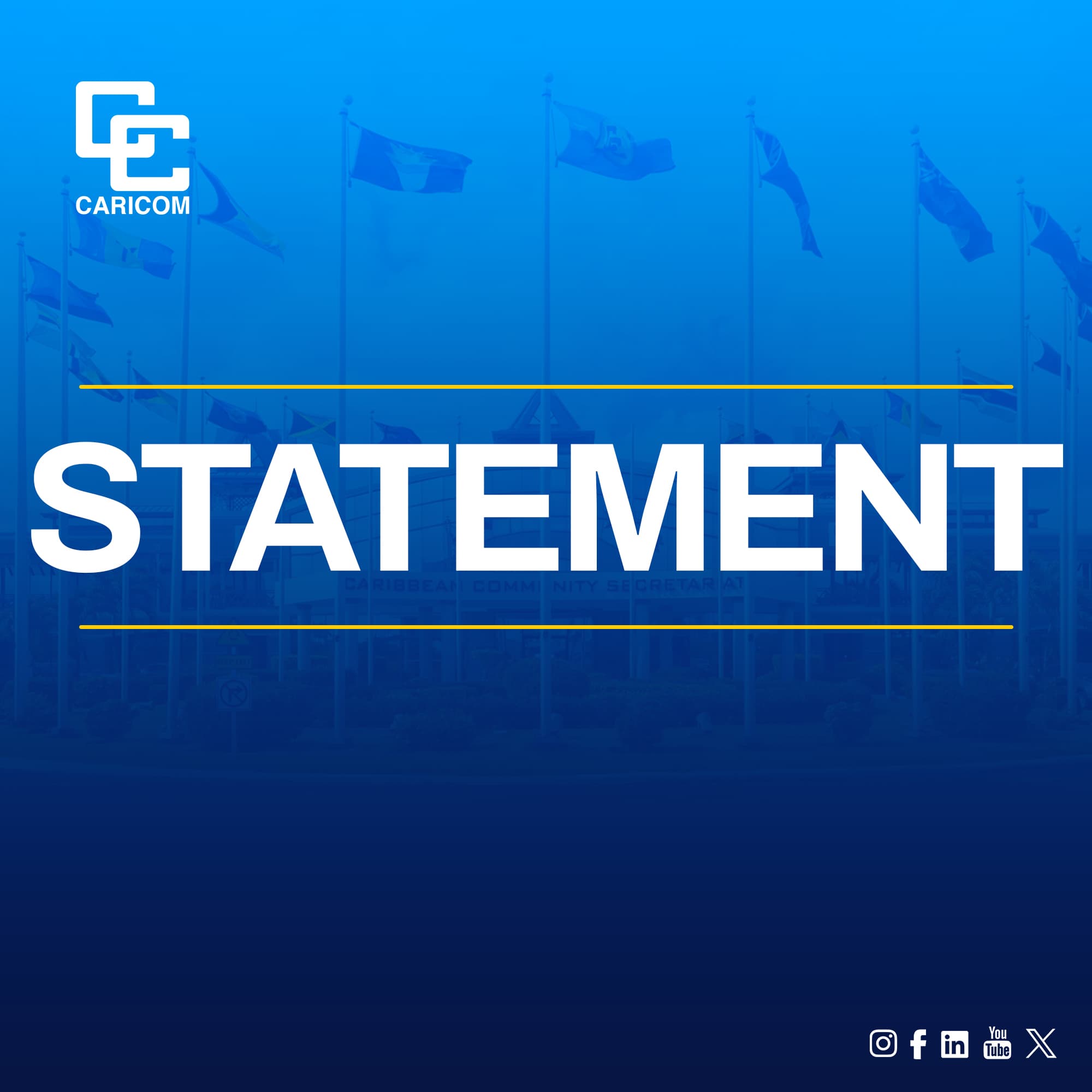 CARICOM Chairman Congratulates Gaston Brown On Election Victory