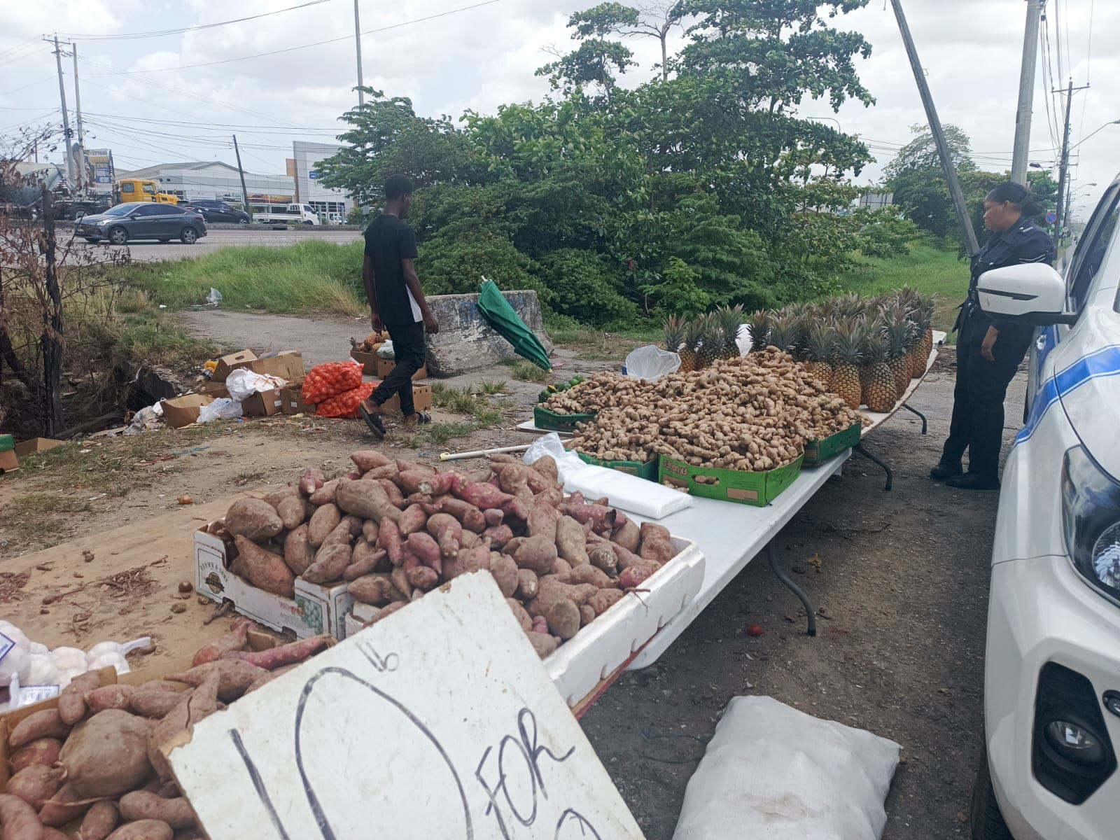 ACP Wayne Mystar Commends Chaguanas Municipal Police For Detecting Potential Public Health Threat