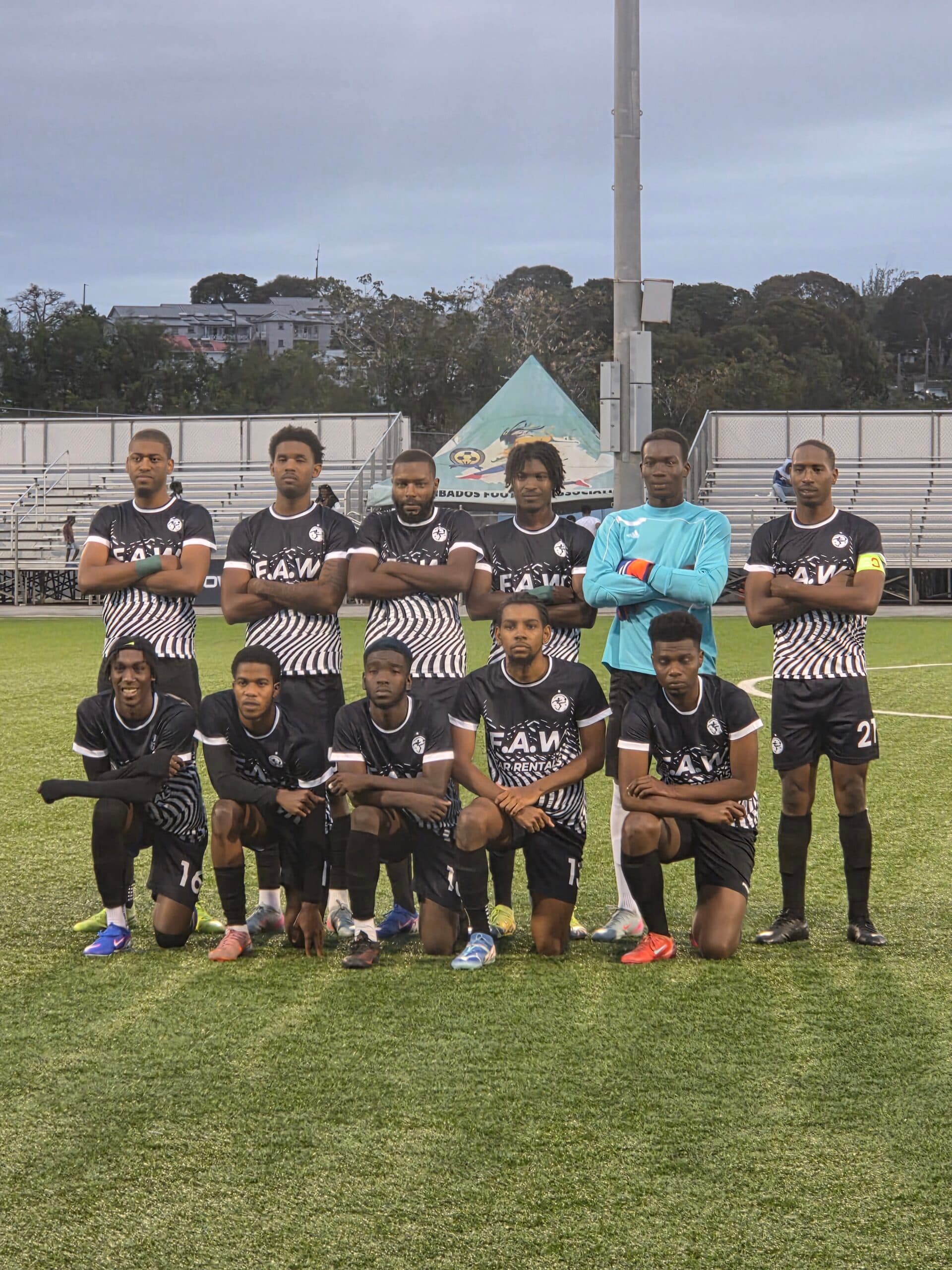 Brittons Hill United battle into BFA Champions Cup quarter finals
