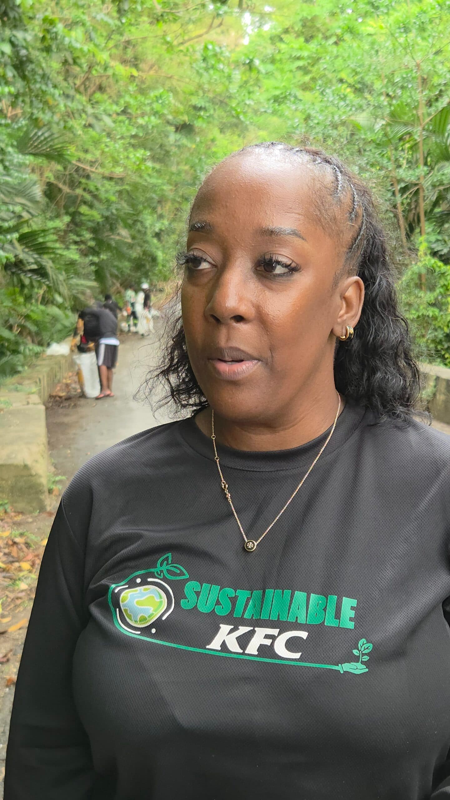 KFC cleanup removes debris from Easy Hall gully