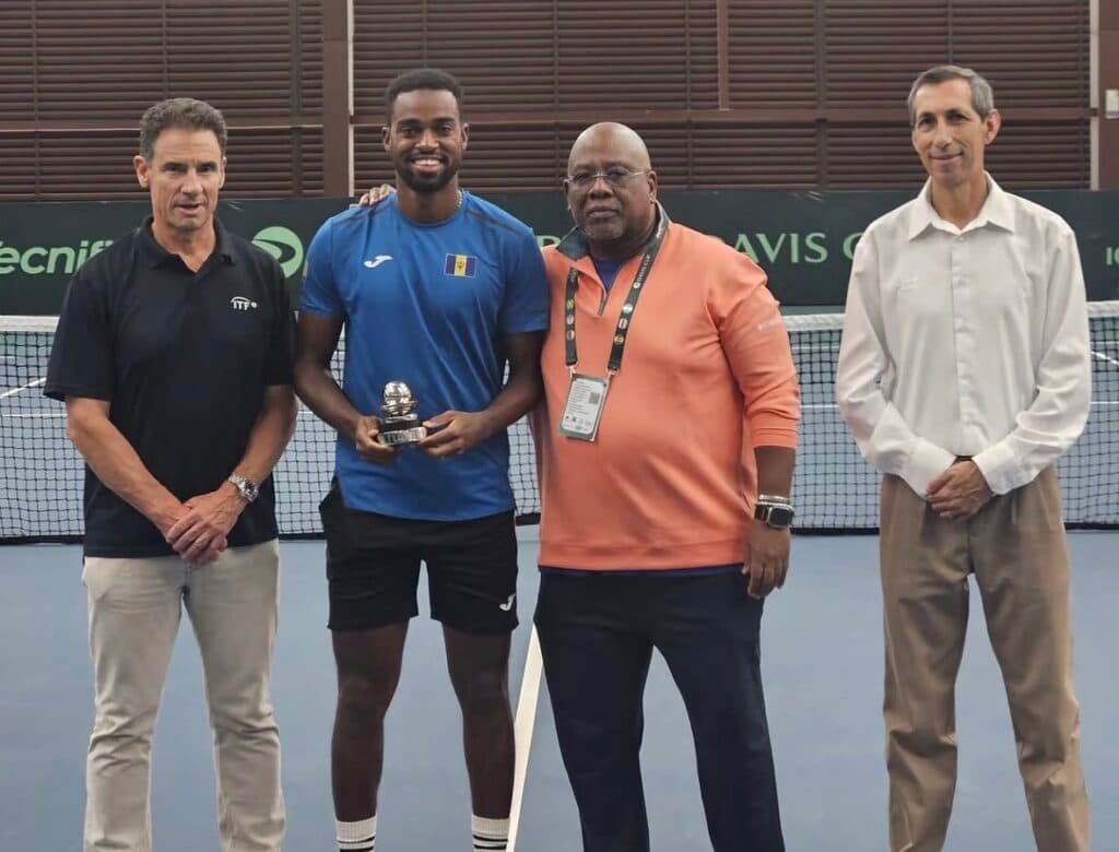 King receives prestigious Davis Cup Commitment Award