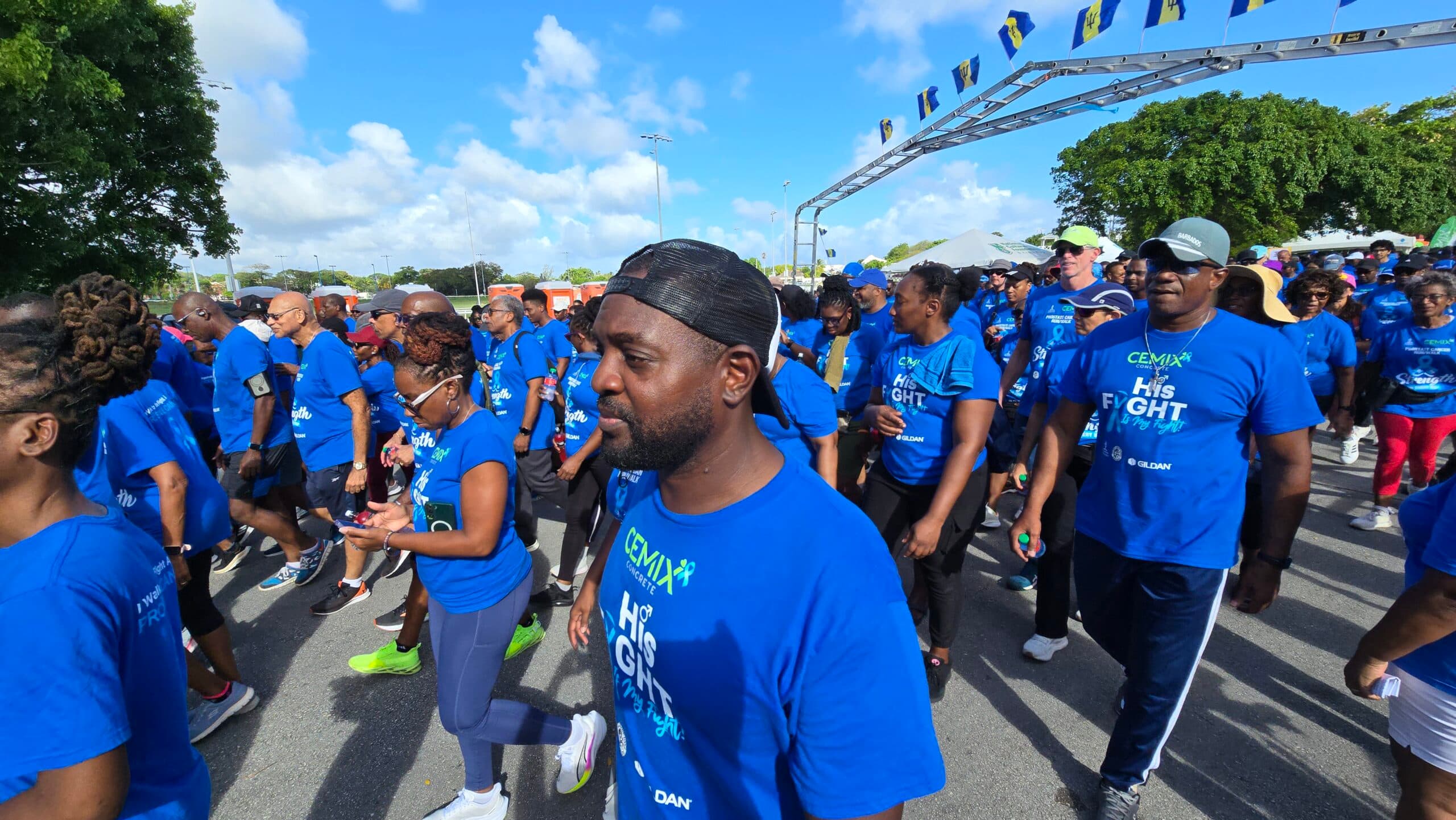 Younger men boost turnout at prostate cancer walk