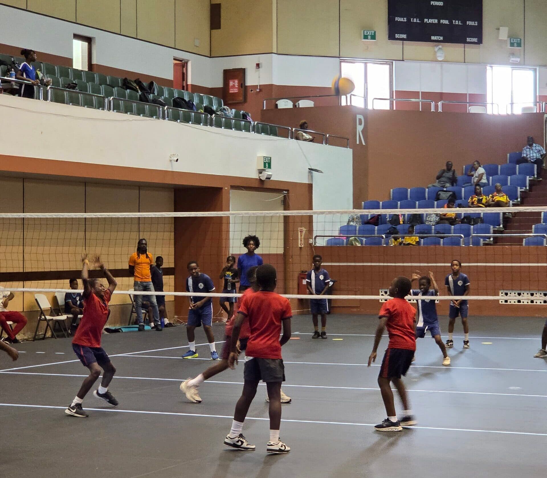 Primary School Volleyball Festival boosts skills at Wildey Gym