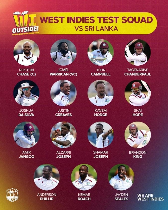 DaSilva, Jangoo earn West Indies recall