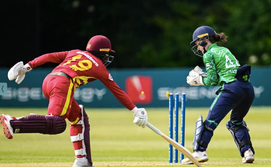 Ireland women defeat West Indies for first in rain-affected T20I clash