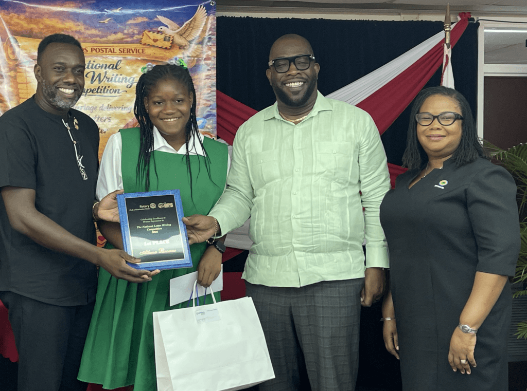 St George Sec student tops national letter writing contest
