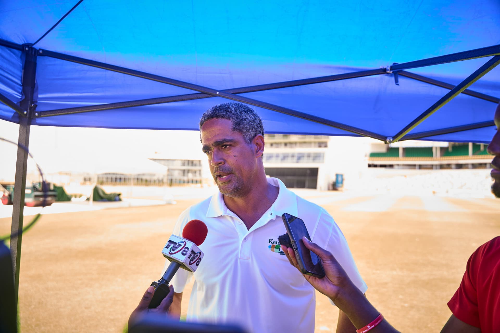 State funeral preparations near end at Kensington Oval