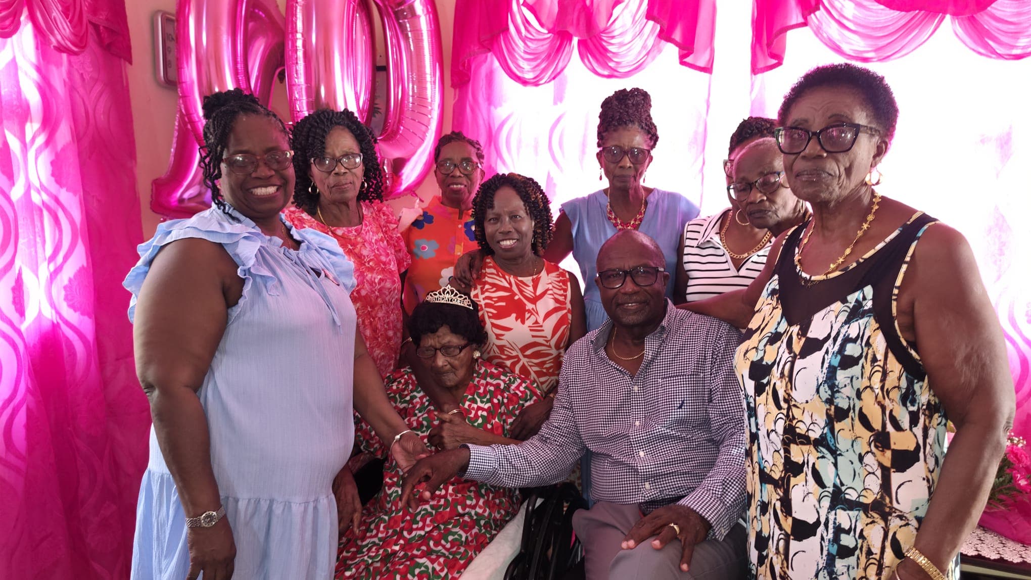 âNo complaintsâ at 100: Eunice Kirton celebrates century of faith, resilience